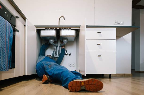Professional Plumbing technician working in Tulare, CA